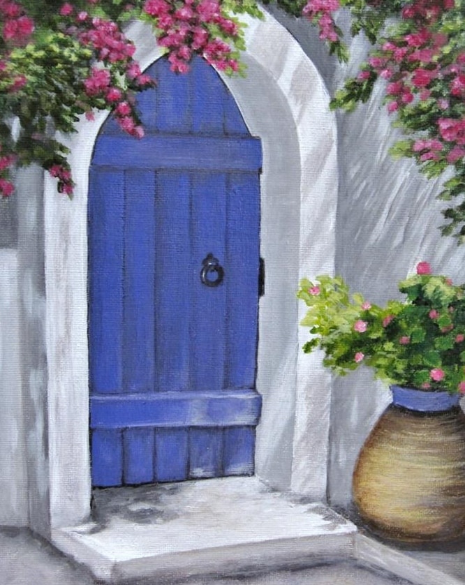 Doorway to Corfu